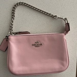 Coach Wristlet Purse in Pink